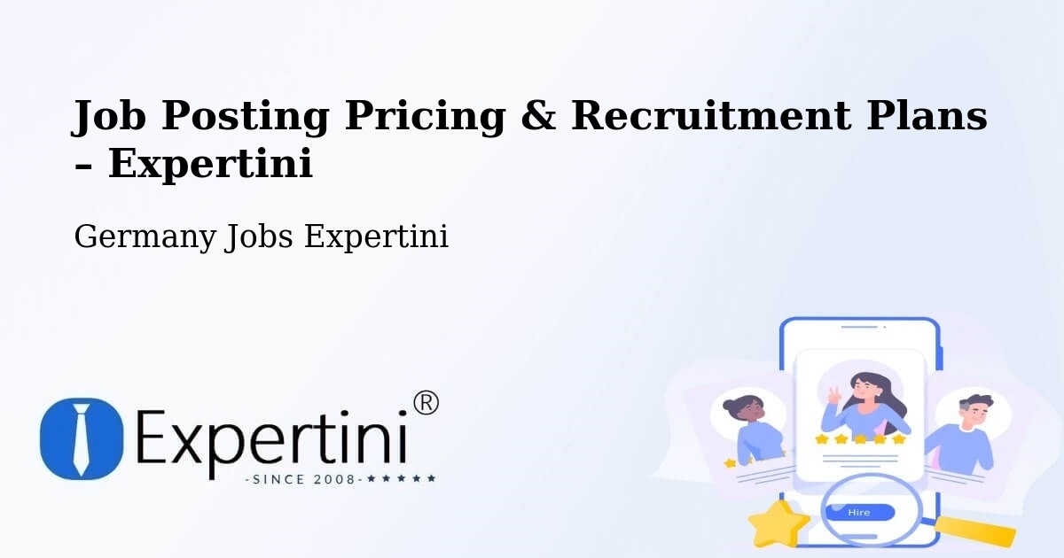 Job Posting Pricing & Recruitment Plans – Berlin - Berlin, Germany Jobs Expertini