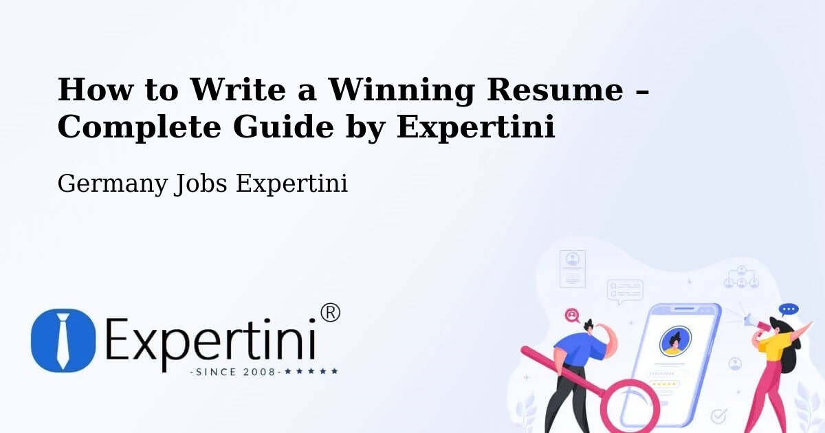 Resume Writing Guide for Job Seekers – Berlin - Berlin, Germany Jobs Expertini